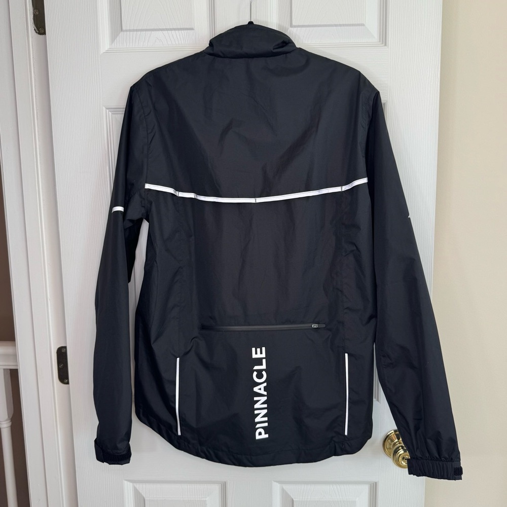 $75 Pinnacle Waterproof Lightweight Reflective Performance Cycling Jacket Medium - Picture 2 of 6